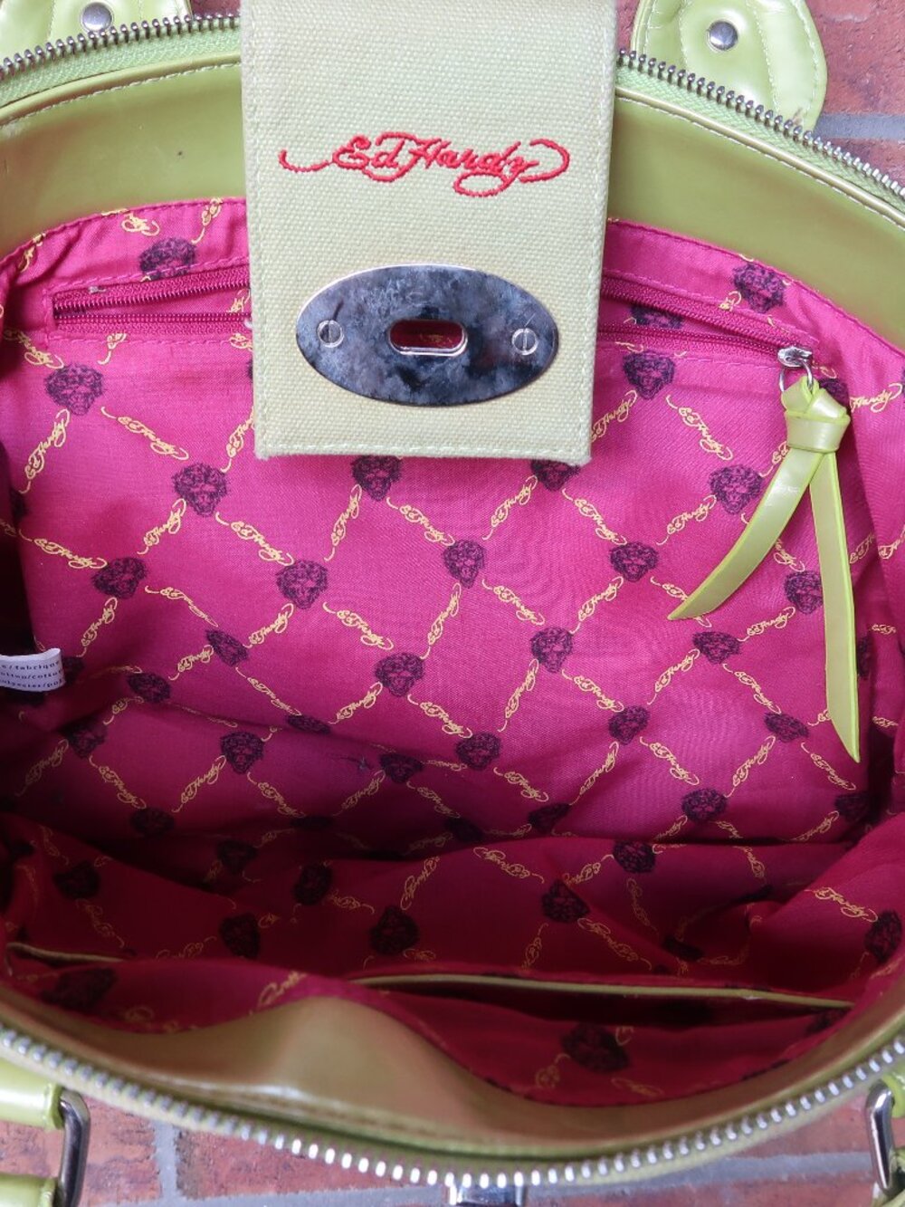 Ed Hardy Love Kills Slowly Vintage handbag - Picture 2 of 3